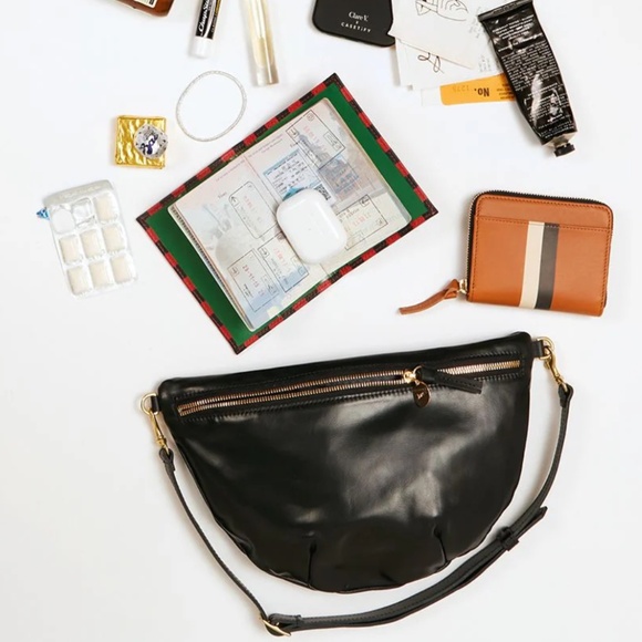 Clare V Handbags - NEW Clare V Grande Fanny Pack Black Leather